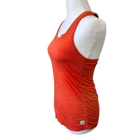 New Vuori Lux Women's Citron Orange Performance Racerback Tank Top Size XS - Picture 2 of 4